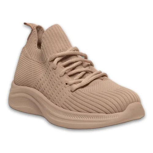 Pudra Kadın Spor Sneaker  Gün Boyu Rahatlık – Toptan — toptan ayakkabı görseli