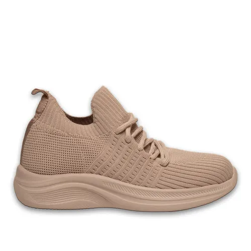 Pudra Kadın Spor Sneaker  Gün Boyu Rahatlık – Toptan — toptan ayakkabı görseli