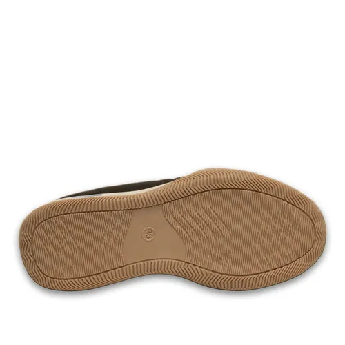 Siyah Bağcıklı Kadın Spor Sneaker – Günlük Kullanıma Uygun Rahat Model – Toptan — toptan ayakkabı görseli