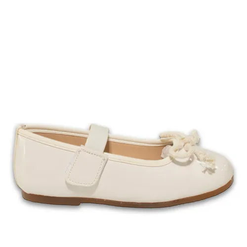 Bej Rugan Bebe Babet Lastikli — Schuhgroßhandel Bild
