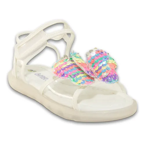 Bebe Sandalet Cırt Bantlı Pembe Yazlık — Schuhgroßhandel Bild