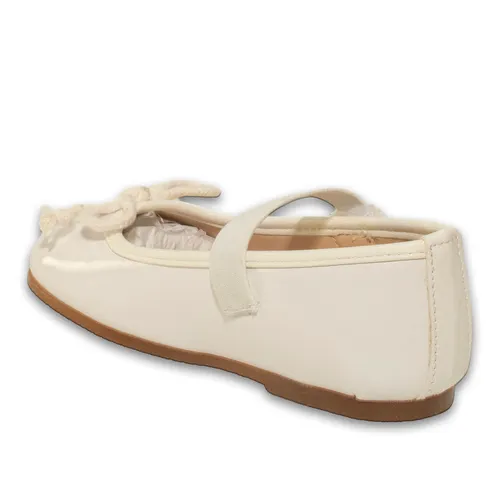 Bej Rugan Bebe Babet Lastikli — Schuhgroßhandel Bild